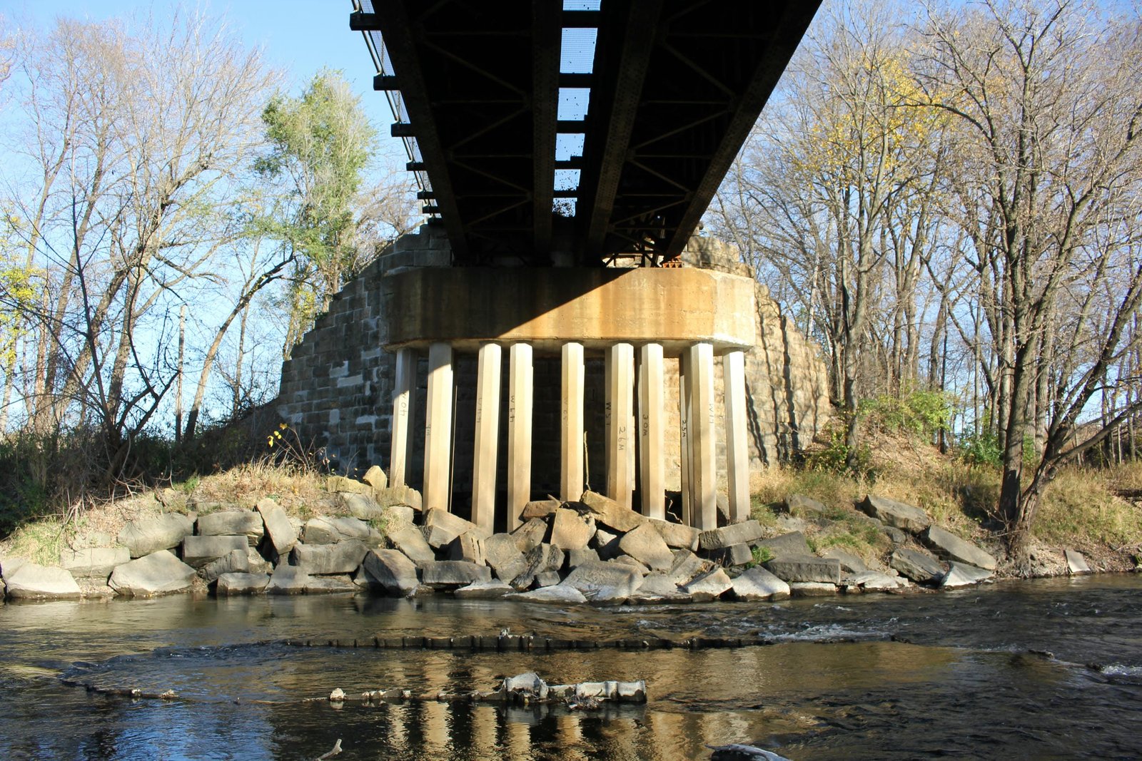Under span #2